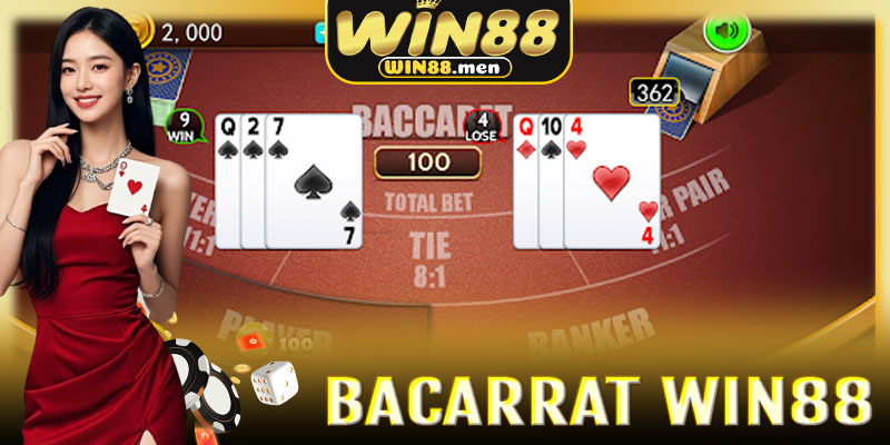 Bacarrat Win88 – Game Bài Casino Online Đang Gây Sốt Hiện Nay
